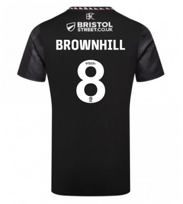 Burnley Josh Brownhill #8 Bortatröja 2024-25 Kortärmad